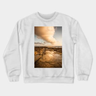 Rocky beach at tip of Borneo Crewneck Sweatshirt